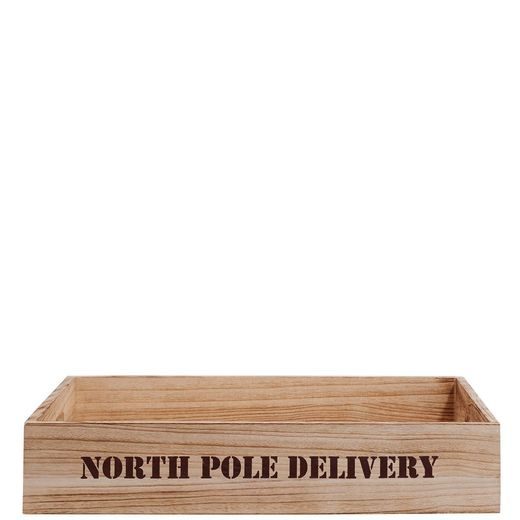 NORTH POLE DELIVERY LÁDA 42X24.5CM