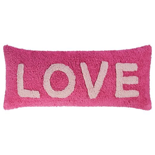 TUFTED LOVE PLÜSS PÁRNA 30 X 70 CM, PINK