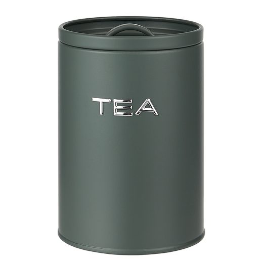 COOL KITCHEN FÉM TEÁSDOBOZ, ZÖLD