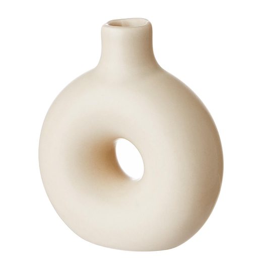 LOOPY MINI VÁZA, BÉZS 8CM