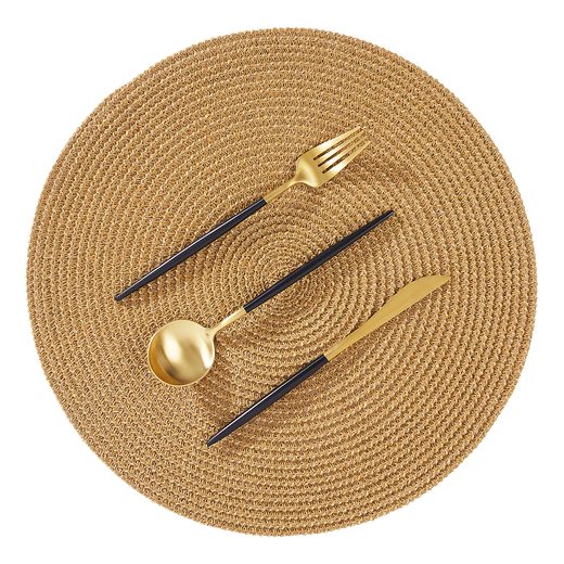 AMBIENTE ÉTKEZÉSI ALÁTÉT Ø38CM, SÖTÉT ARANY