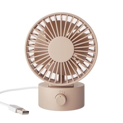 AIR WAVE MINI VENTILÁTOR USB CSATLAKOZÓVAL, RÓZSASZÍN