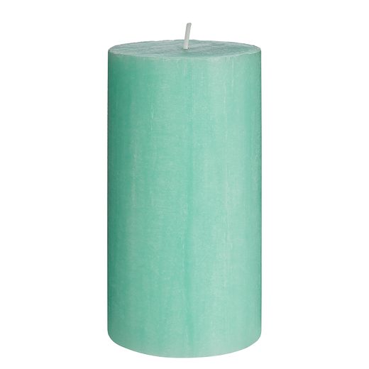 RUSTIC GYERTYA 13 CM, MENTAZÖLD