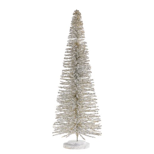 X-MAS CSILLÓGÓ FENYŐ 60CM ,EZÜST