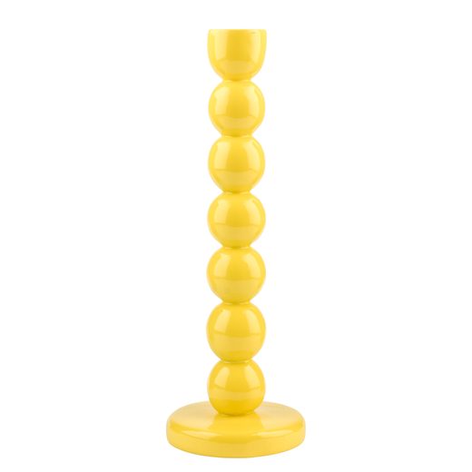 LITTLE ITALY GYERTYATARTÓ 29 CM , SÁRGA