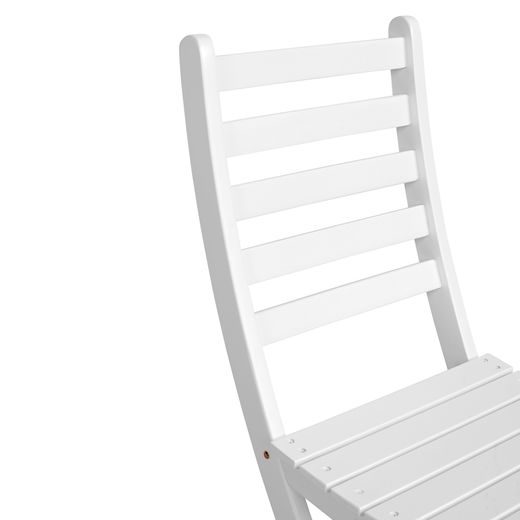 LODGE ÖSSZECSUKHATÓ SZÉK  2 DB, FEHÉR