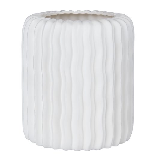 BON-TON KERÁMIA VÁZA, FEHÉR