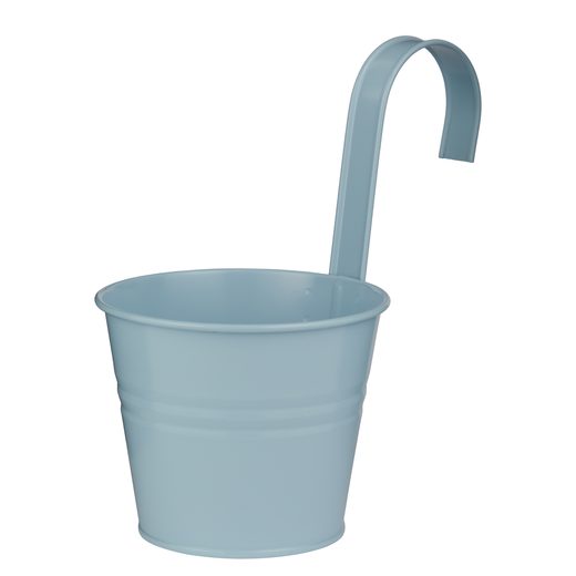 ZINC FELAKASZTHATÓ KASPÓ, VILÁGOSKÉK Ø 13CM