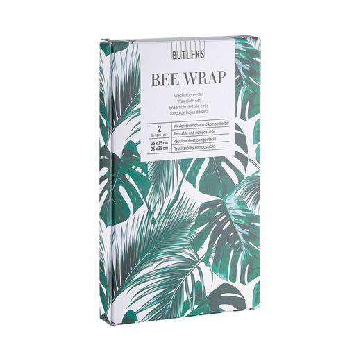 BEE WRAP MÉHVIASZ ÉLELMISZER CSOMAGOLÓ, DARK JUNGLE 2 DARAB