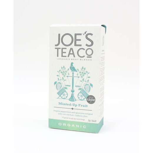 JOE'S TEA CO. MINTED-UP FRUIT BIO FŰSZERES GYÜMÖLCSTEA