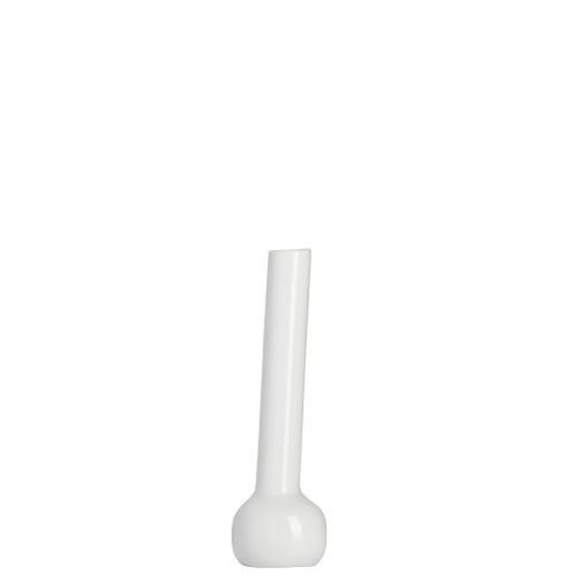 SINGLE PORCELÁN VÁZA FEHÉR 15CM
