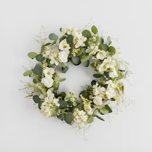 HOME & YOU KOSZORÚ EUKALIPTUSZ/VIRÁGOK Ø 55CM