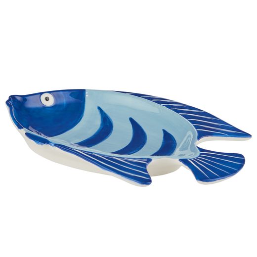 TAVERNA DEKOR HALAS TÁNYÉR 22CM, KÉK