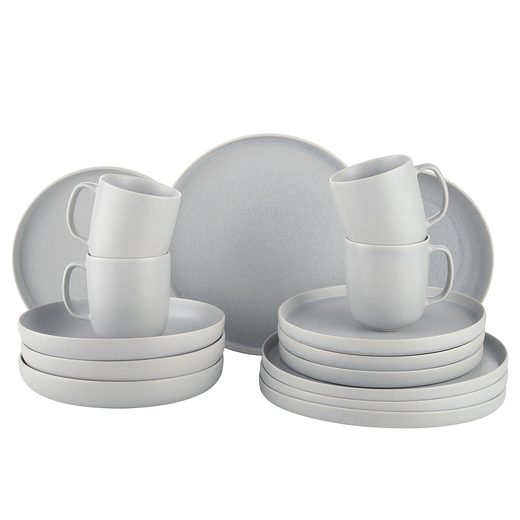 CASA NOVA 16 DB-OS ÉTKÉSZLET, VILÁGOSSZÜRKE