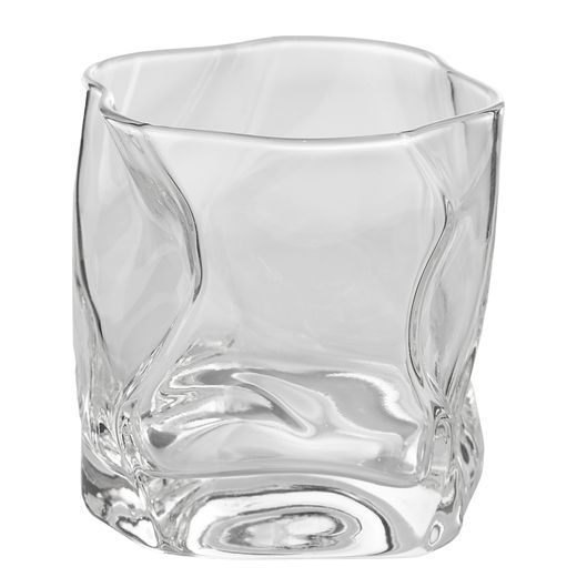 SQUEEZE WHISKEY POHÁR 280ML, ÁTLÁTSZÓ
