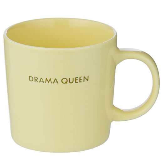 GOOD VIBES BÖGRE, SÁRGA 'DRAMA QUEEN'