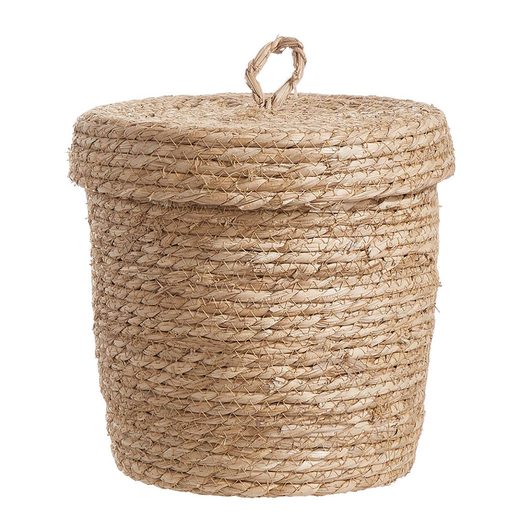 RUSH ROPE TENGERIFŰ KOSÁR FEDÉLLEL Ø 25 CM