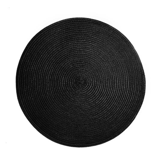 AMBIENTE ÉTKEZÉSI ALÁTÉT  Ø38 CM, FEKETE