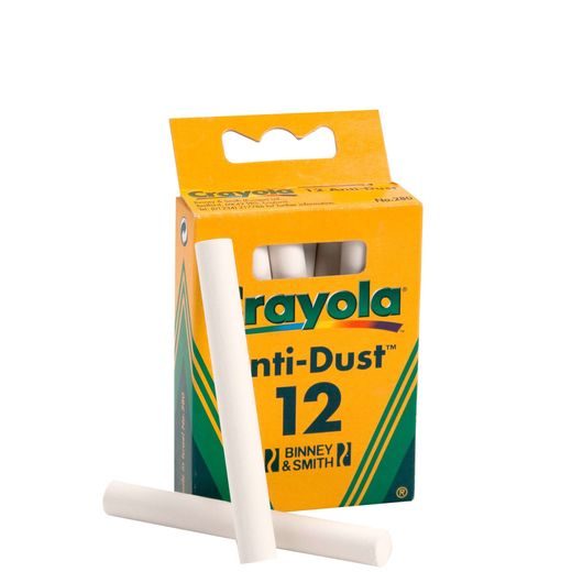 CRAYOLA KRÉTA 12DB. FEHÉR