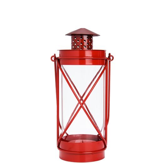 LIGHTHOUSE LÁMPÁS PIROS 30CM