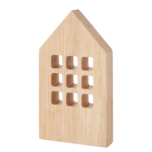 WHITE OAK TÖLGYFA DEKORÁCIÓ, HÁZIKÓ 12 CM