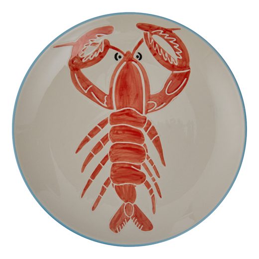 CORAL COAST KERÁMIA TÁNYÉR Ø 21.5 CM , HOMÁR