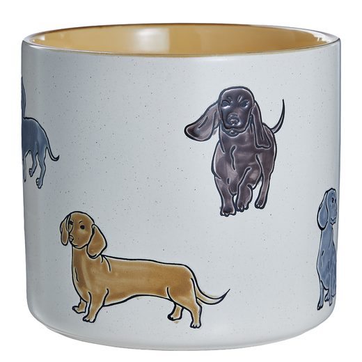 DOG LOVER KERÁMIA KASPÓ Ø 18 CM , KUTYÁS