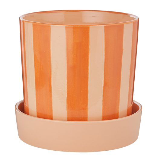 CIRCUS KERÁMIA KASPÓ ALÁTÉTTEL Ø20 CM , NARANCSSÁRGA