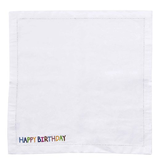 HAPPY BIRTHDAY TEXTIL SZALVÉTA 45X45 CM