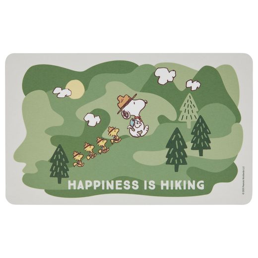 PEANUTS REGGELIZŐ DESZKA, 'HAPPINESS IS HIKING'