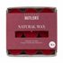 NATURAL WAX mécses 18db, sötétpiros