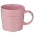 GOOD VIBES bögre, pink 'Coffee love'
