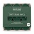 NATURAL WAX mécses 18db sötétzöld