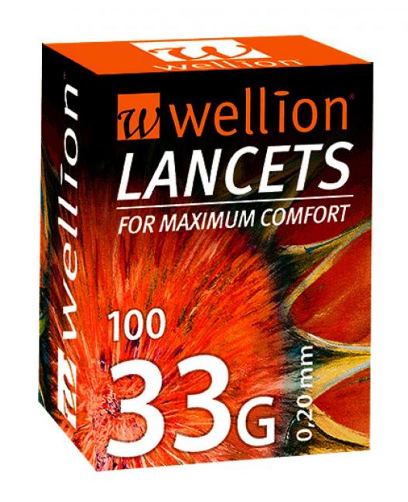 Levně Lancety Wellion 33G