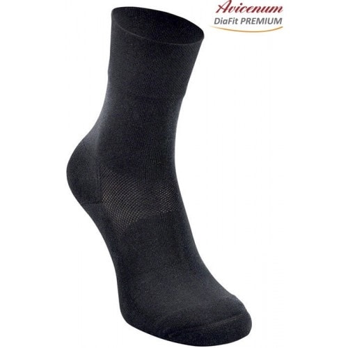 Levně Ponožky Avicenum DiaFit PREMIUM - barva černá velikost 44 - 47(9999)