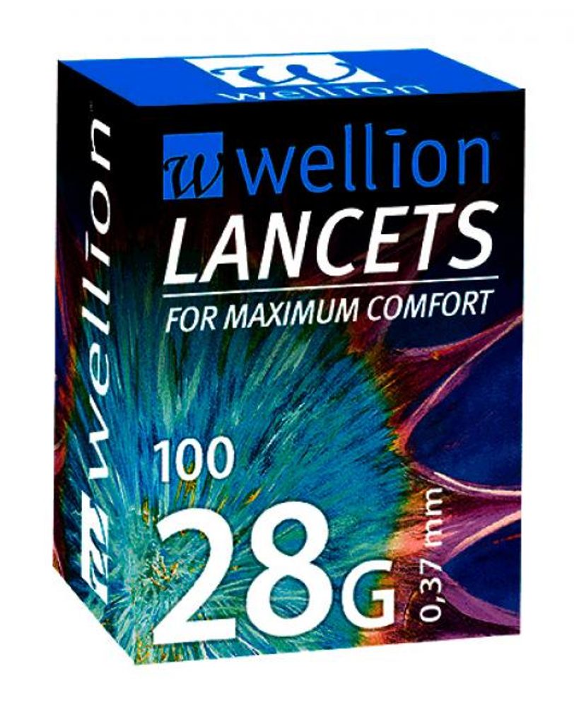 Levně Lancety Wellion 28G