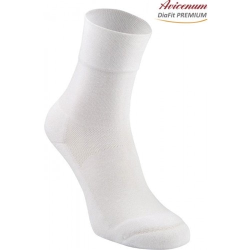 Levně Ponožky Avicenum DiaFit PREMIUM - barva bílá velikost 39 - 42(0000)