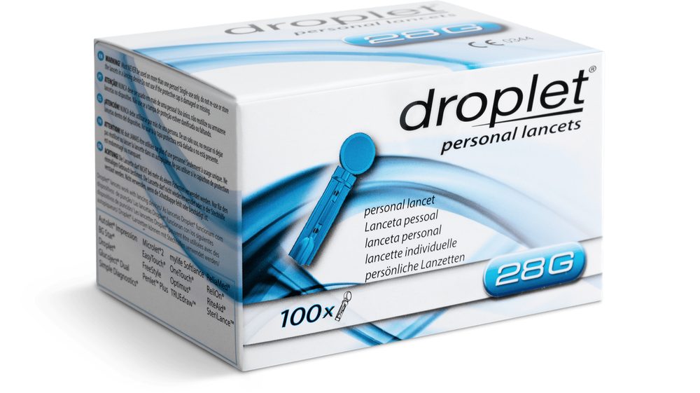 Levně Lancety Droplet 28G