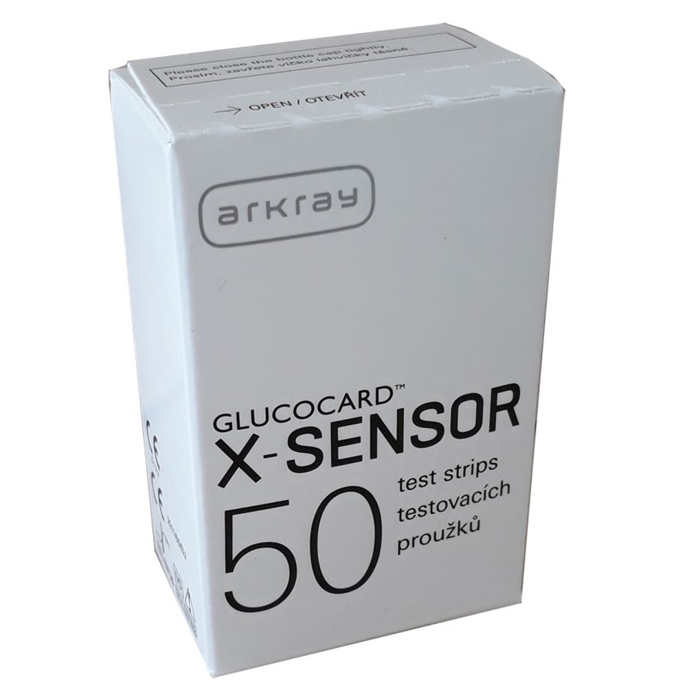 Levně Testovací proužky GLUCOCARD X-SENSOR 50ks