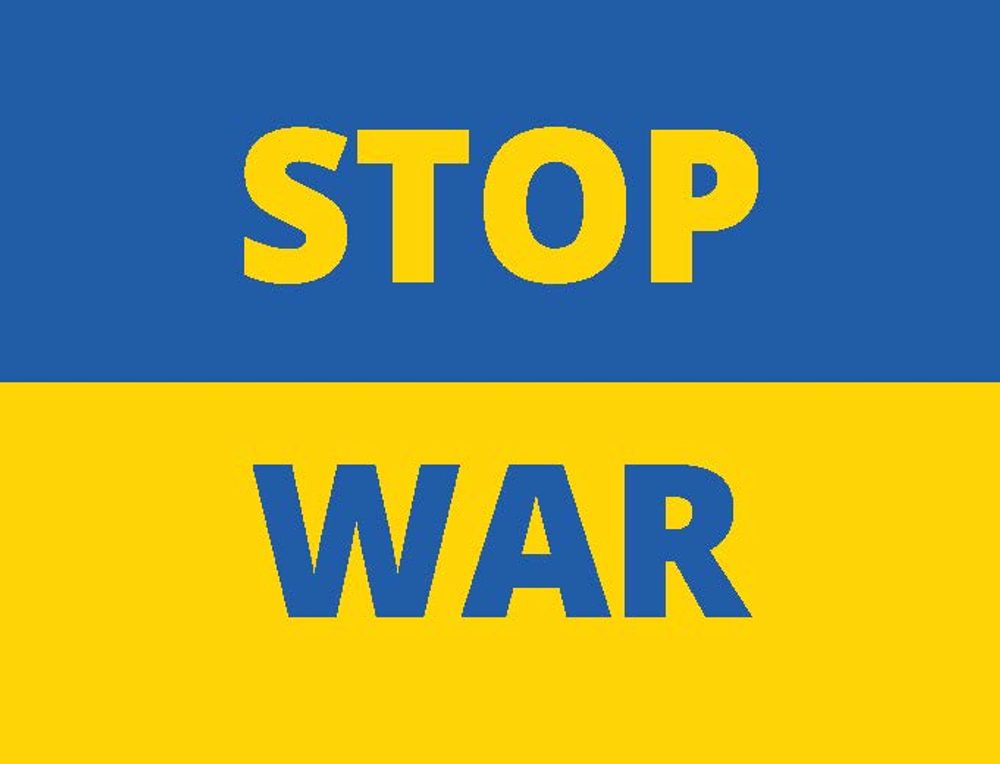 Levně Samolepka STOP WAR