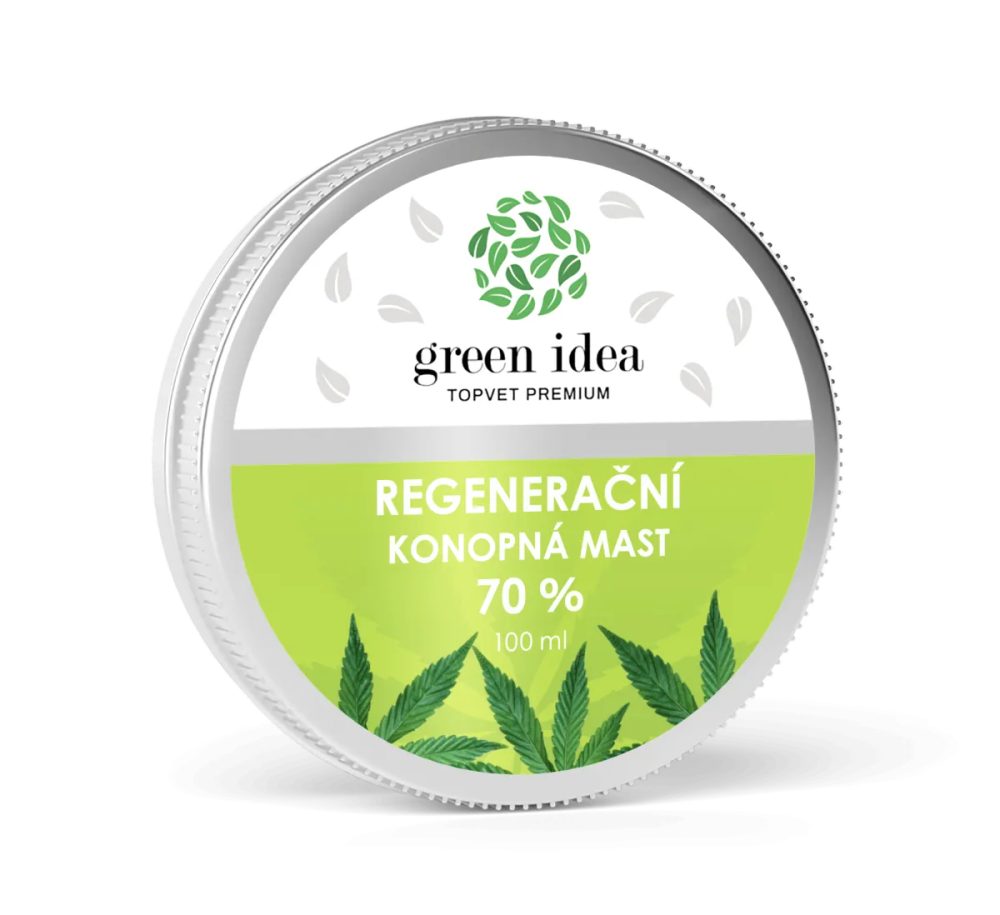 Green Idea Regenerační konopná mast 70% 100ml koupíte na Dialekarna.cz