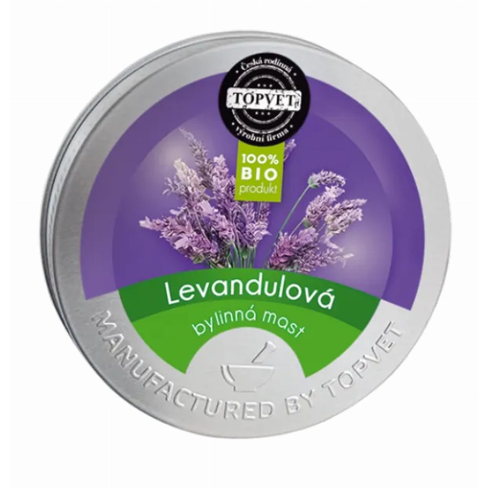 Levandulová mast Topvet 50ml