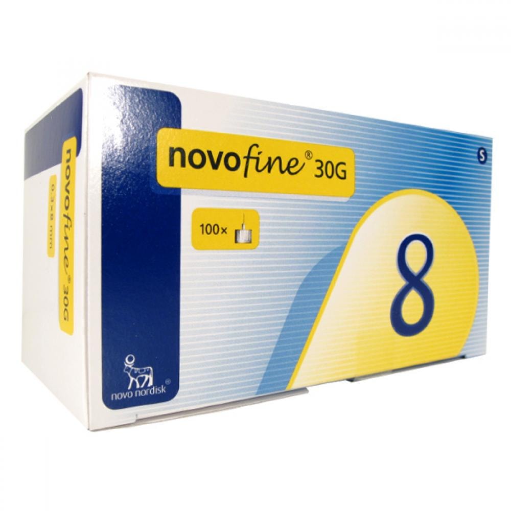 Levně Inzulínová jehla NOVOFINE® 30G – 0,30 x 8 mm, 100 ks