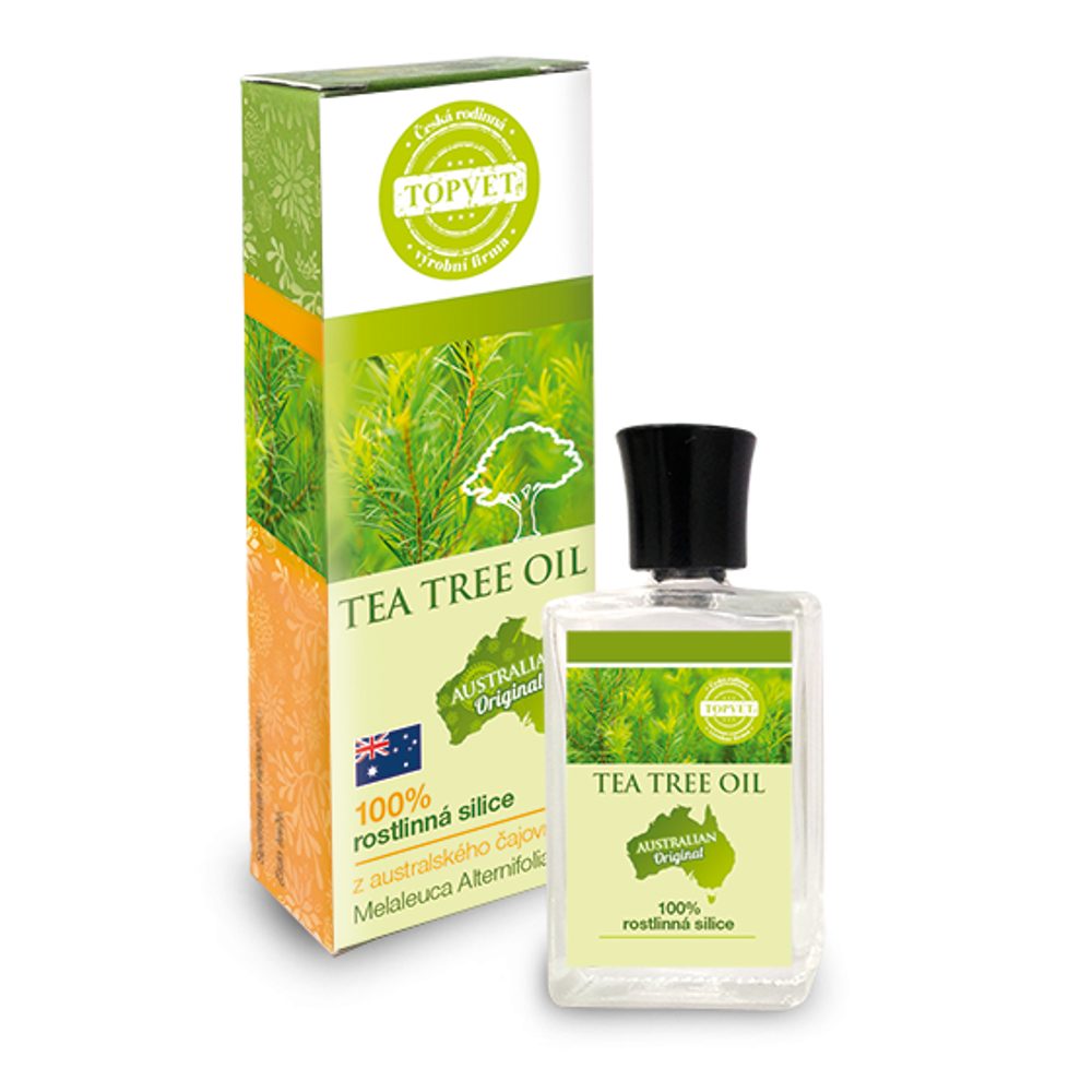 Levně Tea tree oil - 100% silice Topvet