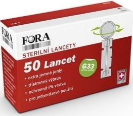 Levně Lancety FORA 50ks