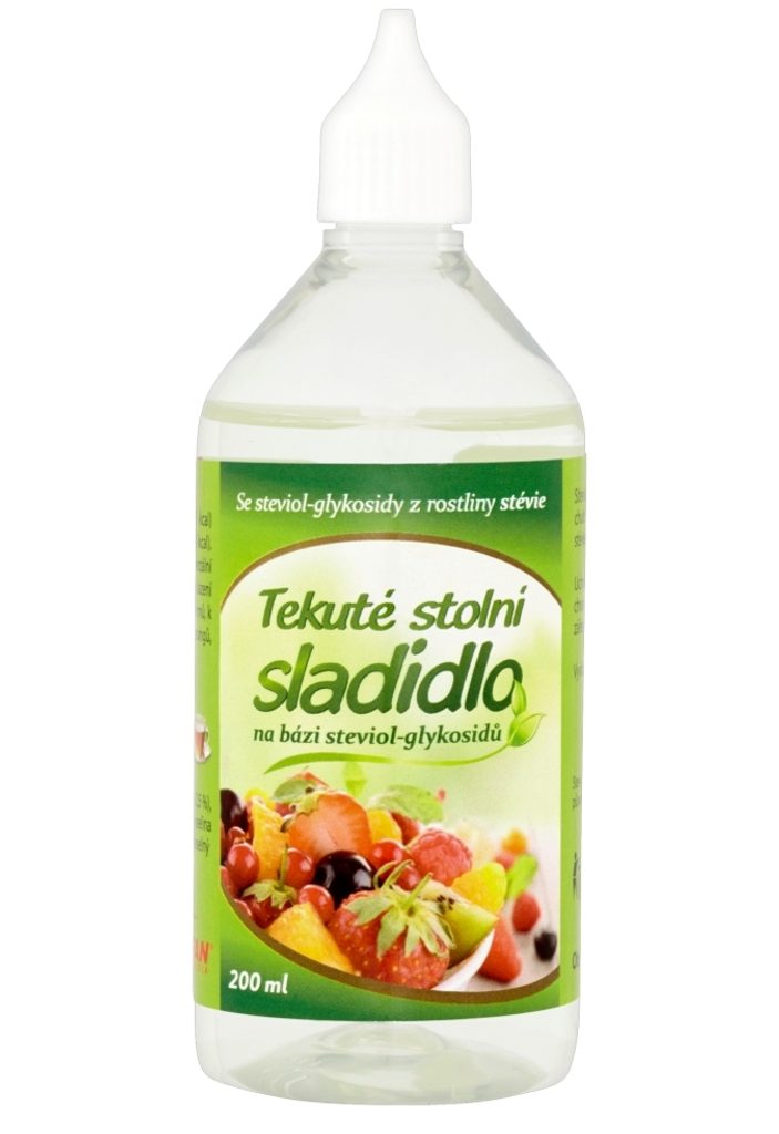 DIALEKAREN.SK - Sladidlo tekuté stolové rady Stevia, 200 ml - FAN sladidla  - Sladidla - Potraviny, vitamíny, čaje - DIALEKAREN.SK - obchod pro zdravý  život