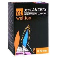 Lancety Wellion 33G, 100 ks