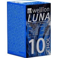 Wellion LUNA CHOL pre meranie cholesterolu, 10 ks