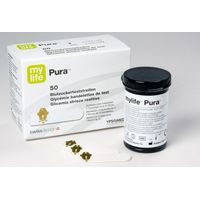 Testovacie prúžky ku glukometrom mylife Pura / mylife Pura X, 50 ks