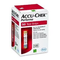 Testovacie prúžky Accu-Chek® Performa, 50 ks